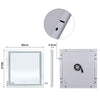 800x800mm Splendent Cube LED Bathroom Mirror with Lights | IP65| Demister| Touch