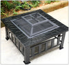 Firepit BBQ Grill Garden Patio Heater Stove Fire Pit Brazier Barbecue Ice Bucket