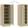 Shoe Cabinet Engineered Wood Shoe Storage Shelf Rack Set Multi Colours
