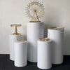 Set of 3/5 Metal Wedding Prop Stage Stand Pillar Cake Dessert Table Roman Column