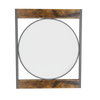 Industrial Wall Mirror Shabby Vintage Wood Framed Ornate Hanging Bathroom Mirror