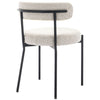 Dining Chairs Set of 2 Upholstered Accent Chairs Kitchen Chairs with Metal Legs