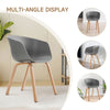 4 Pack Dining Room Chairs Designer Chair Plastic Home Office Commercial Kitchen
