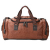 Mens Leather Duffle Weekend Bag Gym Large Travel Womens Luggage Handbag Holdall