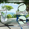 Hammock Stand with Heavy-Duty Steel Beam Construction Outdoor Garden Patio Relax