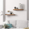 Floating Shelves Wall Shelf Set of 2 Hanging Shelf 31.5" x 7.9" x 1.5"