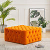 Square/Round Coffee Table Chesterfield Footstool Pouffe Upholstered Bench Seats