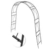 Garden Arch Wrought Iron Archway Support for Climbing Plants Wedding Decoration