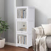 3 Cube Bookcase Shelf Display Furniture Storage Shelving Unit Living room Office