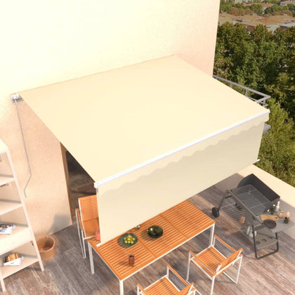 Manual Retractable Awning with Blind 4x3m Y4U7