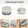 Foot Spa Massager Collapsible Feet Soaking Tub Heat Bubble Adjustable Temperatue