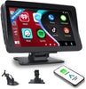 7'' Portable Wireless Apple CarPlay Android Auto Touch Screen Car Radio Stereo