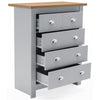 Chest of Drawers Bedside Cabinet Storage Wooden Modern Bedroom Furniture Home