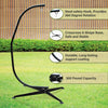 Adjustable Egg Chair Hanging Swing Stand Hammock Lounge Chair Bracket Max 330lbs