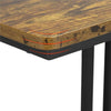 Mobile Side Table, C Shaped Sofa End Table, Coffee Snack Table for Living Room