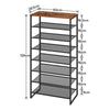 Shoe Rack Shoe Storage Shoe Organiser Shelf Units Free Standing Hallway