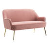 Pink Velvet Armchair Fireside Sofa 1 2 Seater Settee Couch Soft Chair Set Lounge