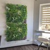 Artificial Green Living Wall Hedge Plant Panel In / Outdoor UV Stable 100x100cm