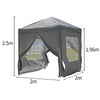 2x2 3x3 m Pop up Gazebo Garden Marquee Party Tent Outdoor Sun Canopy Waterproof