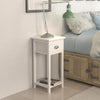 Nightstand Bedside Storage Cabinet Table with Drawer Bedroom Furniture 3 Colors