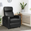 Modern Upholstered Recliner Armchair Sofa Lounge Chair Adjustable Backrest Home