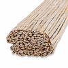 4M Slatted Bamboo Fence Screening Roll Natural Slat Panel Privacy Garden Penal