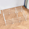 12/24/36 Panels Pet Cage Metal Playpen Dog Cat Rabbit Play Pen Wire Run Fence UK