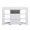 High Gloss Modern LED Display Cabinet Sideboard Buffet Cupboard TV Unit Stand UK