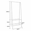 Clothes Rail Rack Garment Dress Shirt Hanging Display Stand Shoes Storage Shelf