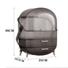 Clear Black Cosmetics Makeup Organiser Jewelry Case Storage Carry Box Dustproof