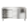 Free Standind Commercial Cabinet Stainless Steel Work Stand Storage Cabinet