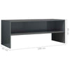 TV Cabinet Engineered Wood TV Media Hifi Unit Sideboard Multi Colours