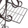 4 Tier Metal Plant Stand Display Shelf Pot Home Garden Holder Indoor Outdoor UK