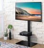Universal Floor TV Stand Base w/ Swivel Height Adjustable Mount for 32 55 60 65"