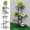 Indoor Outdoor Plant Stand Flower Pot Holder Display Shelf Metal Rack Home Decor