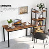 Computer Desk Laptop Study Table Home Office Writing Workstation MDF Metal