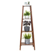 117cm Bamboo Plant Stand Ladder Shelf Tall Plant Rack Flower Pots Holder Display