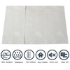 10 PACK Premium Beige Marble Tile Stickers Bathroom Kitchen Wall Sticker Decor