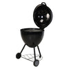 Heavy Duty Egged Shaped Style BBQ Charcoal Grill Outdoor Garden With Wheels