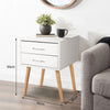 Modern Bedside Cabinet 2 Chest Of Drawers Bedroom Table Storage Furniture Unit