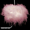 Modern Fluffy Feather Ceiling Pendant Light Lamp Shade Lightshade