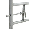 Galvanised Metal Field Farm Equestrian Entrance Security Gate Fence Cross Bar UK