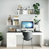 Wall Shelves 6 Cubes Floating Shelves Hanging Corner Shelving Unit Wooden White