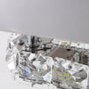 Modern Crystal LED Ceiling Light Bedroom Living Room Chandelier Dimmable +Remote