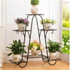 Small Medium Large Multi Tier Tiered Plant Stand Carbonized Shelf Holder Flower