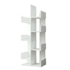 7 Tier Tree Bookcase Bookshelf Floor Standing Wood Shelves Storage Rack Tree NEW