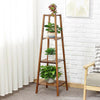 Wood Flower Pot Plant Stand Corner Shelf 2/3/4 Tier Display Rack Indoor Outdoor