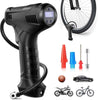 UK Car Tyre Inflator Cordless Digital Touch Air Compressor Pump USB Rechargeable