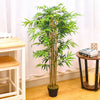Large Artificial Tree Fake Bamboo Plant in Pot Indoor Outdoor Home Office Decor