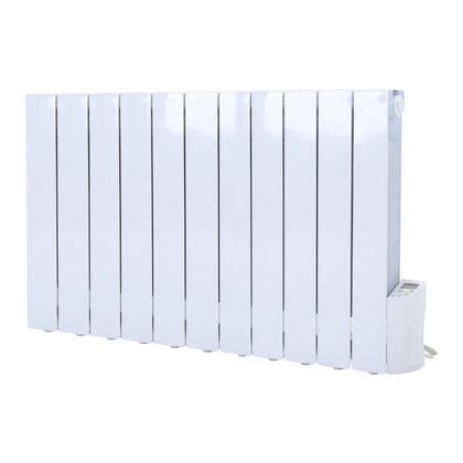 Aluminium Panel Heater Radiator Wall Mount Oil Filled Digital Electric 1800W ECO